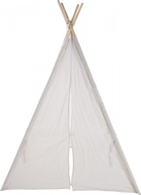 Cort Teepee pentru copii-Alb foto