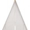 Cort Teepee pentru copii-Alb
