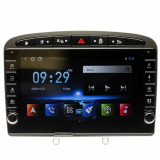 Navigatie Peugeot 308 2006-2013 si 408 2010-2014 AUTONAV Android GPS Dedicata, Model PRO Memorie 64GB Stocare, 4GB DDR3 RAM, Butoane Laterale Si Regul