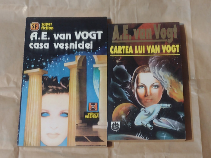 A.E.van VOGT - CASA VESNICIEI + CARTEA LUI VAN VOGT