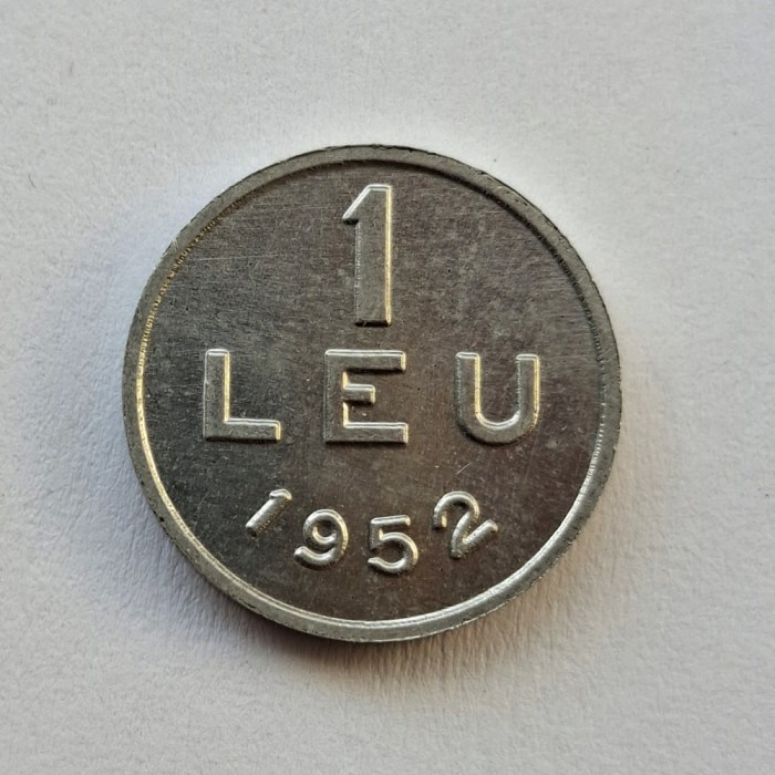 Moneda 1 leu 1952 RPR