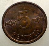 7.935 FINLANDA 5 PENNIA 1967