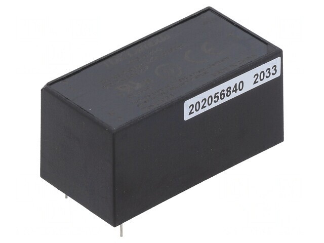 Convertor AC/DC 6W 24V 0.25A 83% THT KPSB6