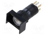 Comutator EAO corp 16mm 2 poziții NC/NO montaj &Oslash;16,2mm