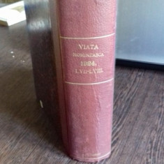 VIATA ROMANEASCA - REVISTA LITERARA SI STIINTIFICA. ANUL XVI, 1924. NR. 4,5, SI 6