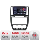 Navigatie LandRover Freelander 2 2006-2012 Edotec Kit-freelander2 8 core QLED 2K 16+512GB 360 Android Waze USB Navigatie Internet Youtube Radio