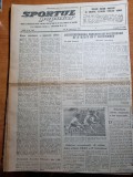 sportul popular 30 septembrie 1954-fotbal CCA,locomotiva timisoara,dinamo,buhusi