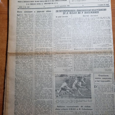 sportul popular 30 septembrie 1954-fotbal CCA,locomotiva timisoara,dinamo,buhusi