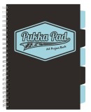 Caiet cu Spirala si Separatoare Pukka Pad Project Book A4, Matematica, 200 Pagini, Hartie 80g