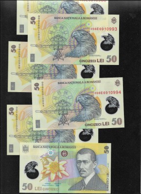 50 lei 2005 (2009) unc pret pe bucata foto