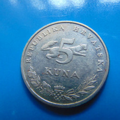 CROATIA -5 KUNA 2001
