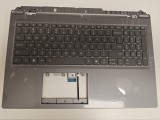 Carcasa superioara palmrest cu tastatura Laptop Gaming, Lenovo, LOQ Essential 15IRX11 Type 83SC, 5CB1T08848, APB6X000301, AMB6X000300, iluminata, 4 pi