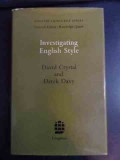 Investigating English Style - David Crystal, Derek Davy ,543509