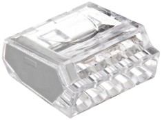 Set 100 buc clema legatura 5 fire conectare rapida 1-2.5mm2 24A