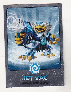 bnk crc Topps 2012 - Skylanders Giants 147 - Jet Vac foto