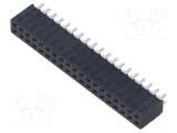 Conector şiruri pini mamă PIN 38 2,54mm aurit THT SAMTEC