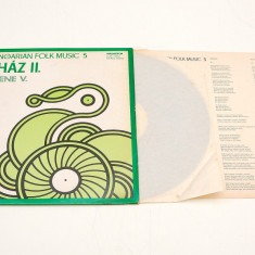 Living Hungarian Folk Music 5: Tanchaz II. - disc vinil vinyl LP