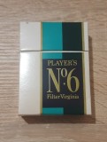 Pachet PLIN cu tigari PLAYERS NO.6 anii 1980-MAREA BRITANIE