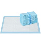 PawHut Set 100 Covoare Absorbante pentru C&acirc;ini cu 6 Straturi, Covoare Igienice pentru C&acirc;ini, 45x30 cm, Albastru | Aosom Romania