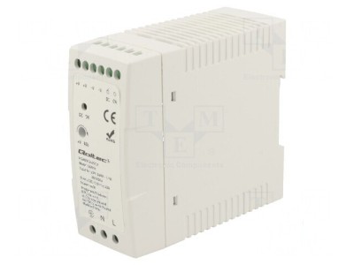 Alimentator pentru şină DIN 40W 12VDC 3,33A IP20 - Alimentator de 40W pentru şină DIN foto