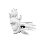 Cumpara ieftin Manusi poliester-poliuretan &quot;bunting evolution&quot; albe - 9 (cv), DSH 487682