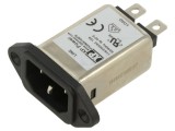 Conector Alimentare AC 10A 250V Soclu Tată IEC 60320