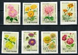 Vietnam 1978 - Crizanteme, flori, serie ndt neuzata