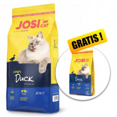 JOSERA JosiCat Crispy Duck 10 kg + 1,9 kg GRATUIT