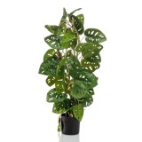 Emerald Plantă artificială Monstera &quot;Monkey&quot;, 75 cm, &icirc;n ghiveci