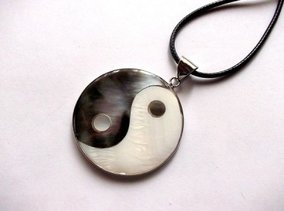 colier sidef cu Yin Yang 44716 foto