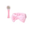 Set perie faciala si bentita cosmetica, Radianta, pentru ea, roz, Oem
