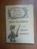 d2 DEZVALUIRILE UNUI ARTIST ROMAN - EMIL BACLEA