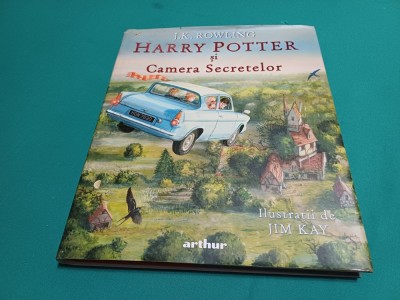 HARRY POTTER ȘI CAMERA SECRETELOR * J.R. ROWLING / ED. ILUSTRATĂ / 2022 * 300 foto