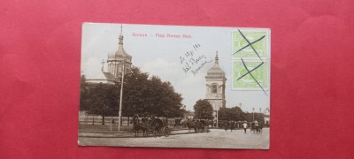 Neamt Roman Piata Precista Mare Trasura Carriage TCV foto