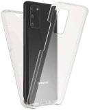 Husa Samsung Galaxy S20 Ultra FullBody 360&deg; Silicon Transparenta, Protectie Completa Fata Spate, Ultra Slim Eleganta