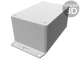 Carcasă universală 80x120x60mm ABS neagră