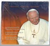 Album filatelic - Centenarul nașterii Sf&acirc;ntului Ioan Paul al II-lea - 2020, LP2284b, sigilat, cartonat