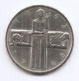 Elvetia 5 Franci 1963 (comemorativa: Crucea Rosie) Argint 15g/835, 31 mm, KM-51 (2)