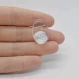 Cabochon cristal de stanca 24x16x8mm c106