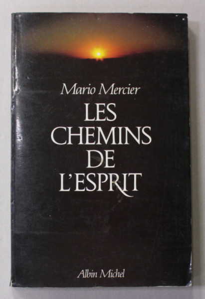 LES CHEMINS DE L &#039;ESPRIT - VOYAGES DANS LES ESPACES INTERIEURS par MARIO MERCIER , 1989