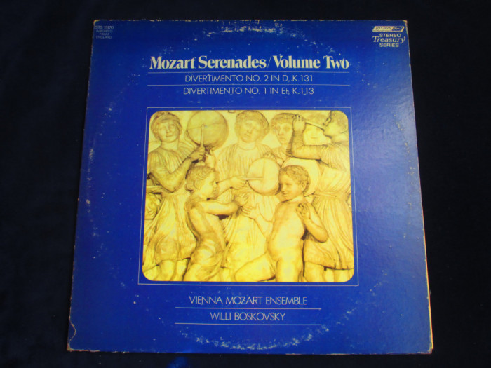Mozart. Willi Boskovsky - Mozart Serenades _ vinyl,LP _ London Rec ( 1971, SUA )