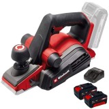 Einhell TP-PL 18/3 Li BL PXC + Twinpack + 4514095 - Rindea 82 mm + Set 2 acumulatori si incarcator Li-Ion 18 V 4 Ah
