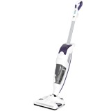 Aspirator cu abur Rowenta Clean Steam Revolution RY7731WH, 1500 W, Accesoriu covoare, Filtru anticalcar, Alb/Mov