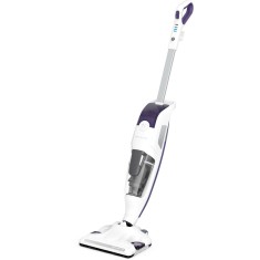 Aspirator cu abur Rowenta Clean Steam Revolution RY7731WH, 1500 W, Accesoriu covoare, Filtru anticalcar, Alb/Mov