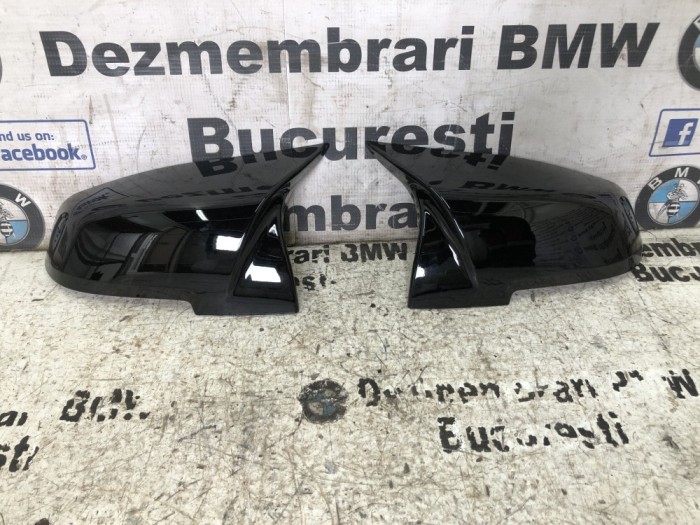 Capace oglinzi Batman negru lucios NOI BMW F20 F30 F32 F36 X1 E84