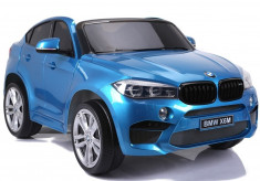 Masinuta electrica, BMW X6M, albastru metalizat foto