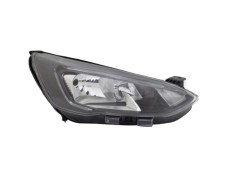 Far Ford Focus, 04.2018-12.2021, montare fata, dreapta, cu lumini de zi tip LED; H1+H7+PY21W; electric; negru; cu motor; halogen, OEM/OES