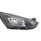 Far Ford Focus, 04.2018-12.2021, montare fata, dreapta, cu lumini de zi tip LED; H1+H7+PY21W; electric; negru; cu motor; halogen, OEM/OES