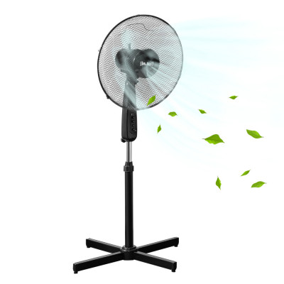 Ventilator cu picior ABVF-180Y 50 W negru [in.tec] HausGarden Leisure foto