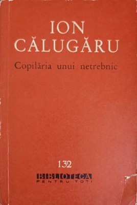 COPILARIA UNUI NETREBNIC-ION CALUGARU-245360 foto